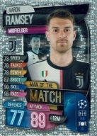 karta Champions league 2019/20 M JUV Aaron Ramsey