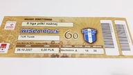 bilet WISŁA Płock - TUR Turek 06.10.2007