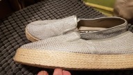 ESPADRYLE SREBRNE DZETY ROZ37