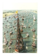 Pocztówka - Parada żaglowców / przybycie galeonu 'Batavia' nr 2
