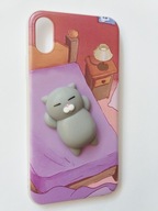 etui 3D Iphone X kotek gniotek