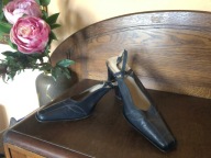 PRATESI piękne włoskie czółenka bez pięty 38,5