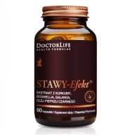 Suplement diety Doctor Life Stawy - Efekt kurkuma kapsułki 60 ml 60 szt.