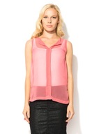 Bluzka tunika long VERO MODA 34 XS NOWY koralowa