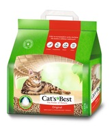 Żwirek Cat's Best Original Naturalny drewniany zbrylający 10l / 4,3kg