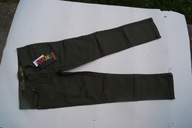 SPODNIE GIRL GIRL JEANS 9-10 LAT ZIELONE PRIMARK