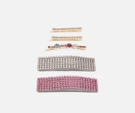 ZARA * KOMPLET BŁYSZCZĄCYCH SPINEK MUST HAVE