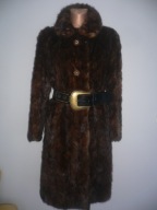 FUTRO brazowe NORKI NATURALNE midi 42 44