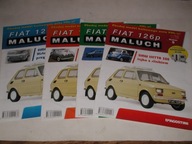 4 x FIAT 126p MALUCH Zbuduj model kultowego auta..