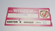 stary bilet WIDZEW Łódź - STOMIL Olsztyn