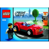 LEGO City 8402 Sport Car Samochód sportowy +GRATIS