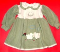 POLAR Ciepła SUKIENKA f-my KARDIGAN r. 98/3-4 lata