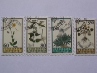 Liechtenstein - zioła - Mi. 1116-19 kas.