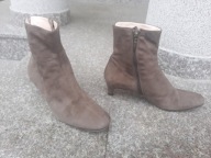 HOBBS nr 39 włoskie wygodne eleganckie botki skóra