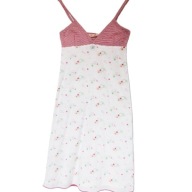 TROLL BAWEŁNIANA SUKIENKA CIENKA DZIANINA 34 36