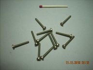 Śruby obudowy sprzętu UNITRA FONICA gramofon wzmacniacz 10szt.