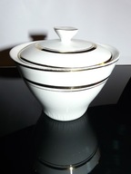 WŁOCŁAWEK CUKIERNICA POJEMNIK Z POKRYWKĄ ZŁOCONY