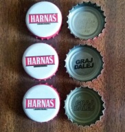 Kapsel z piwa - HARNAŚ - 3 inne odwrotki kapsla