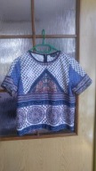 TOP SHOP Bluzka szyfonowa aztecka 10/38