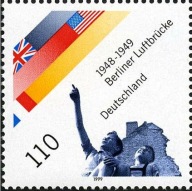 Niemcy 1999 Znaczek 2048 ** blokada Berlina most