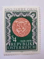 Austria - 850 lat miasta Graz - Mi. 1583 **