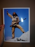Winnetou PIERRE BRICE Karol May AUTOGRAF piękny !!