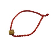 Bransoletka sznurkowa Hello Kitty czerwona