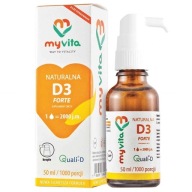 MyVita Witamina D3 2000IU forte w kroplach 50 ml