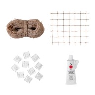 Siatka zabezpieczająca Jacopic 4 X 2 M beżowy