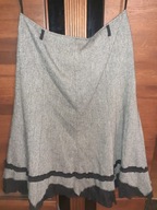 Spódnica Claudia 46 wełna midi spódniczka jak nowa