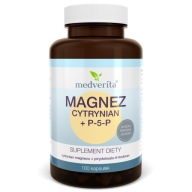 Medverita Magnez cytrynian + P-5-P 100 kapsułek