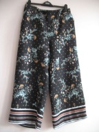 NEW LOOK szerokie spodnie w kwiatki 44