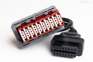 Przejściówka Adapter OBD 30pin PSA Citroen Peugeot Kabel Przewód 30pin