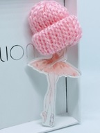 Oryginalna akrylowa broszka czapeczka kreskówka