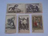 Czechosłowacja - Koń w grafice - Mi. 1870-74 **