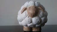 Stara ceramiczna figurka Owca Owieczka design