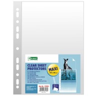 Koszulki krystaliczne A4, 90mic - 50 sztuk, MAXI 240mm x 305mm