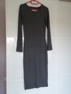 Sukienka dzianinowa szara rozm.s EVEN&ODD nowa