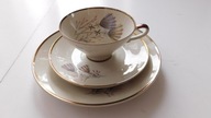 Filiżanka do kawy herbaty 3elementy talerzyk deser