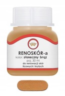 RENOSKÓR FARBA LAKIER DO SKÓRY SŁONECZNY BRĄZ