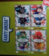 karty Lego Batman TCG karty jokera 199,200,201,202
