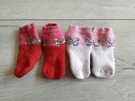 2 x skarpetki niemowlęce na 3-6 m-cy