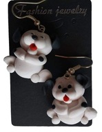 KOLCZYKI Z MODELINY 101 DALMATYŃCZYKÓW PIESKI DOG