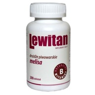 Suplement diety Centuria Lewitan Melisa drożdże tabletki 200 szt.