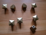 Gałka uchwyt GAMET GG 34 kolor stare złoto