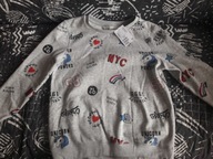 Bluzka szara z konikami Pony H&M