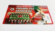 bilet ZAGŁĘBIE Sosnowiec wiosna 2006