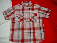 NEXT WSPANIAŁA KOSZULA z krótk. rękaw. MODNA R.128