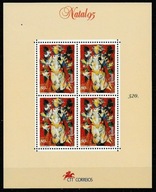 Portugalia 1995 Znaczki Blok 112** Boże Narodzenie