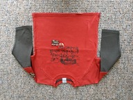 Bluza dziecięca czerwona z napisami f.C&A